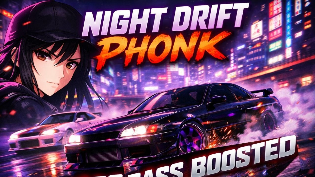 Brazilian Phonk Drift 🔥 Night Drive Bass Boosted | Aggressive Car Edit Phonk