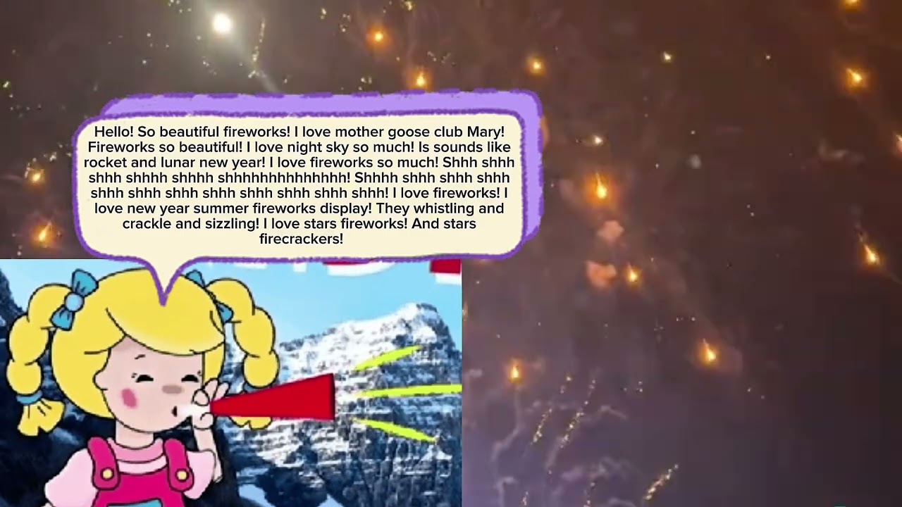 Mother goose club watches lunar new year fireworks by fnf but bad Whitty animations