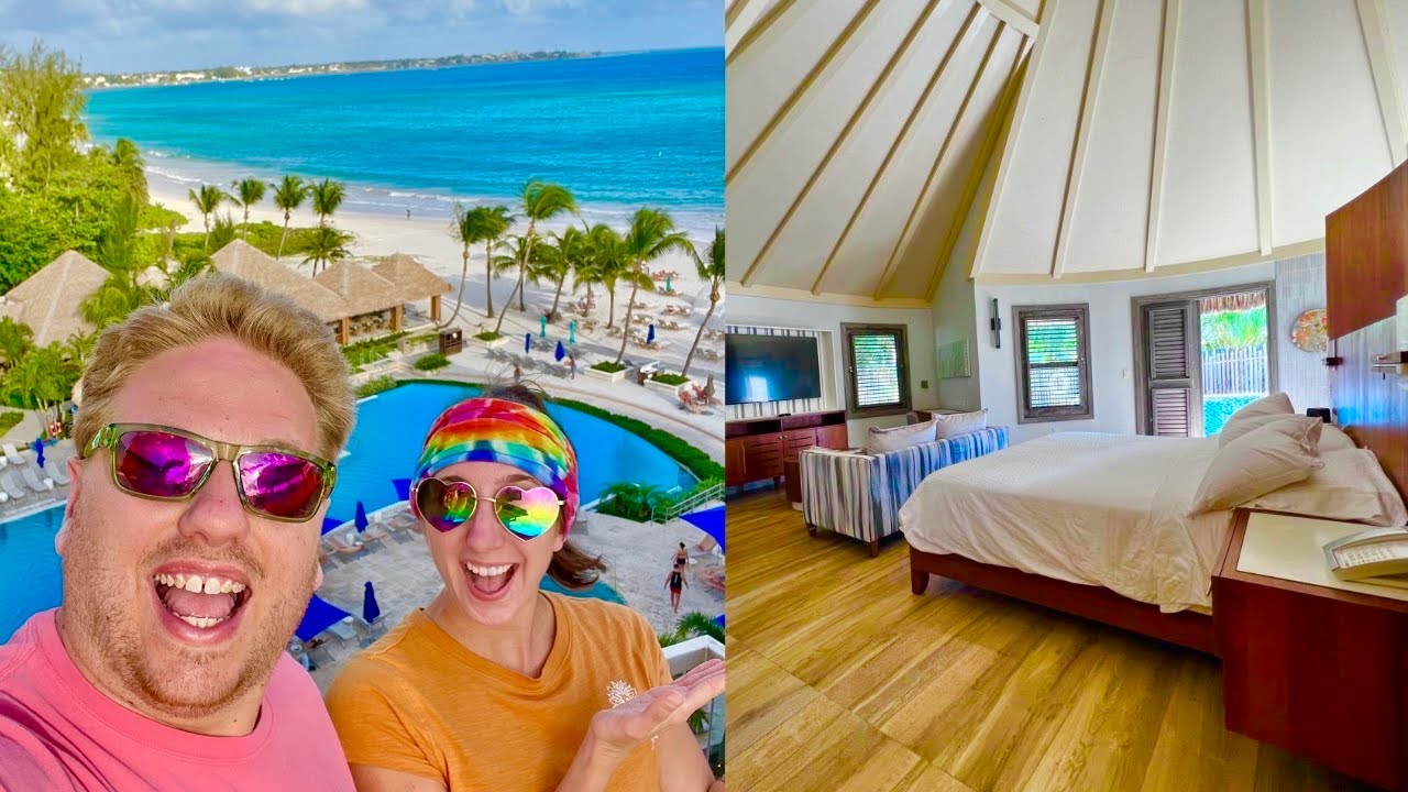 Sandals Barbados & Royal Barbados! Room Tours, Mini Resort Tour, & Gorgeous Sunset!