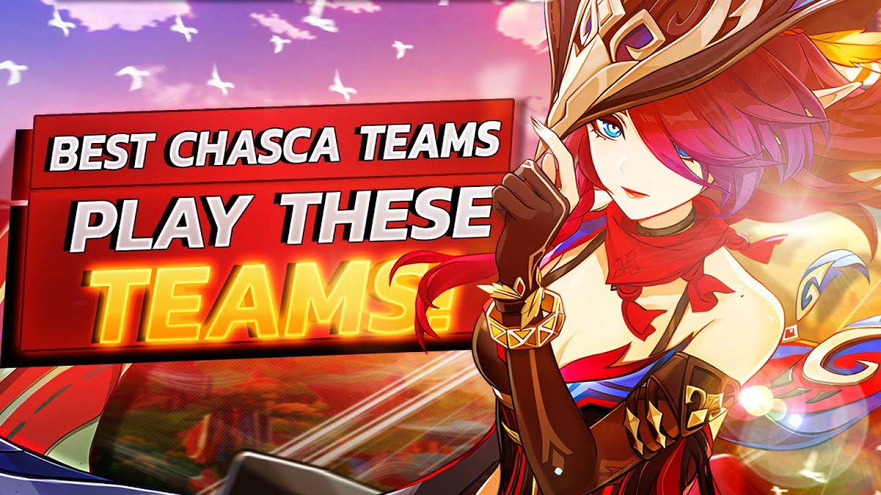 Here's The BEST CHASCA Teams For NOD KRAI & ENDGAME! HIGH DPS Teams You Must Play! Chasca Genshin