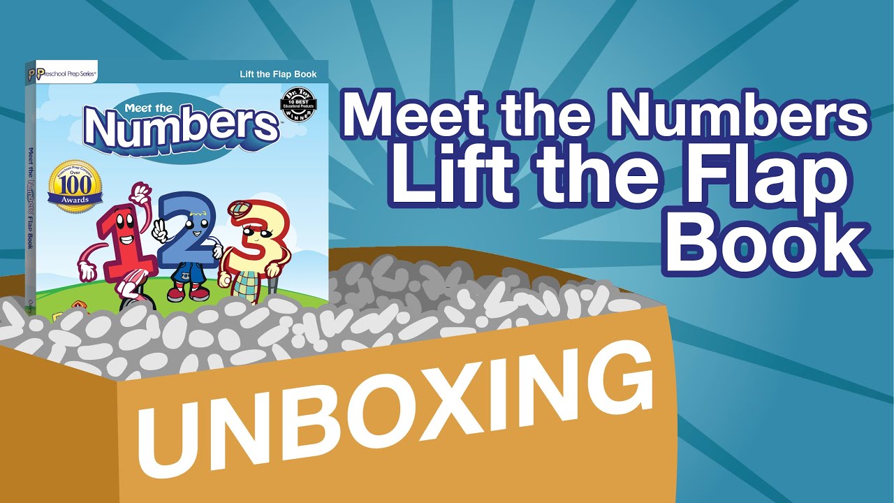 Meet the Numbers Lift the Flap Book | UNBOXING | Preschool Prep Company