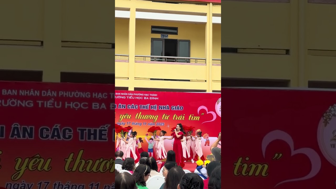 Văn nghệ 20/11 trường tiểu học Ba Đình 