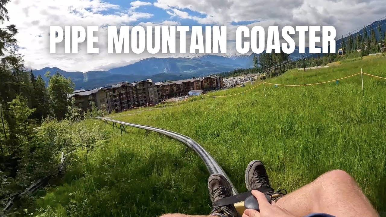 Pipe Mountain Coaster - Revelstoke, BC Go Pro 10 4K