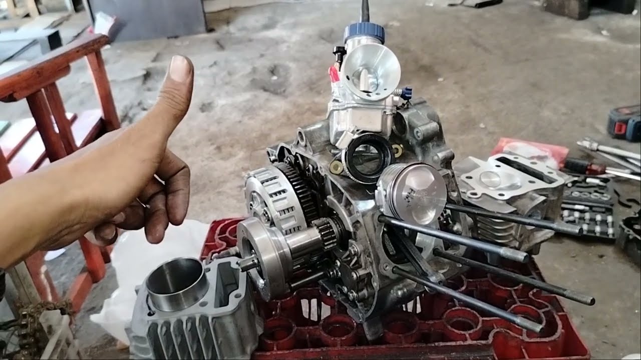 BOREUP BLADE 130 CC HARIAN VERSI MESIN BALAP