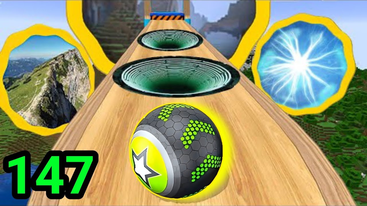 Going Balls, SpeedRun, Going Balls Portal Run Gameplay Level 147 