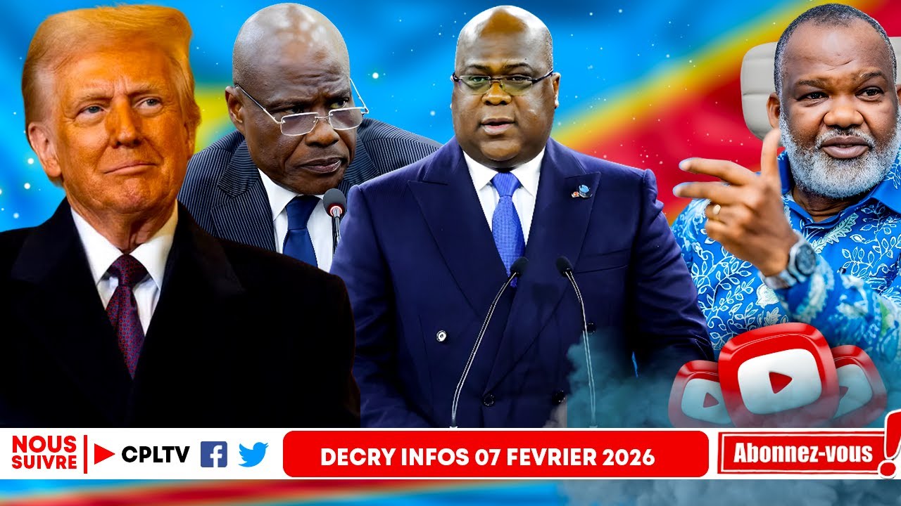 DECRY INFOS 7.2.26,FATSHI-FAYULU,NOUVEAU DEAL AUX USA,LA VERITE.KISANGANI,NANGA FAIT FUIR FATSHI.