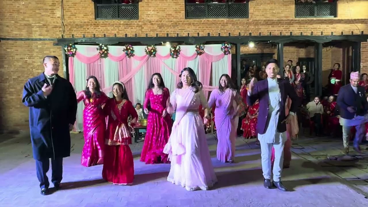 A Beautiful Wedding Dance By Sisters & Brothers