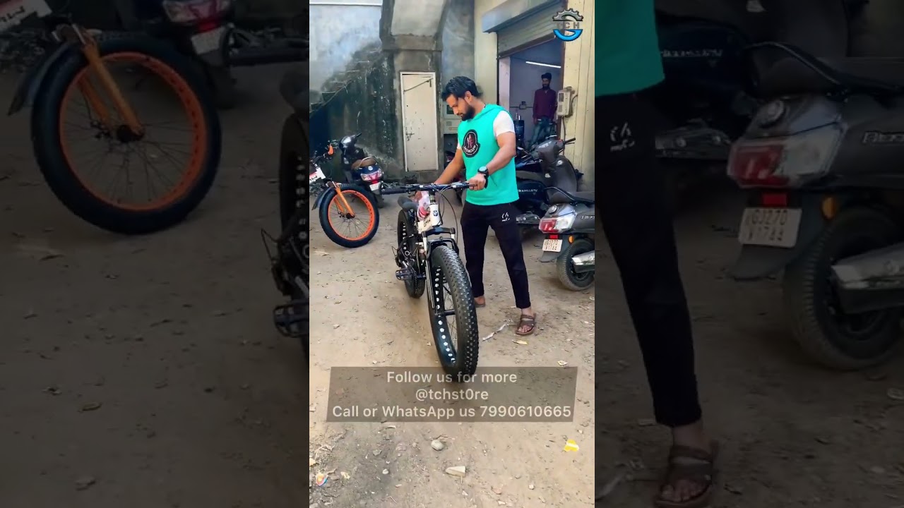Double Up !! Happy Customer From Ahmedabad | BMW X6 Foldable Fat Tyre Bicycle | TCH Store 