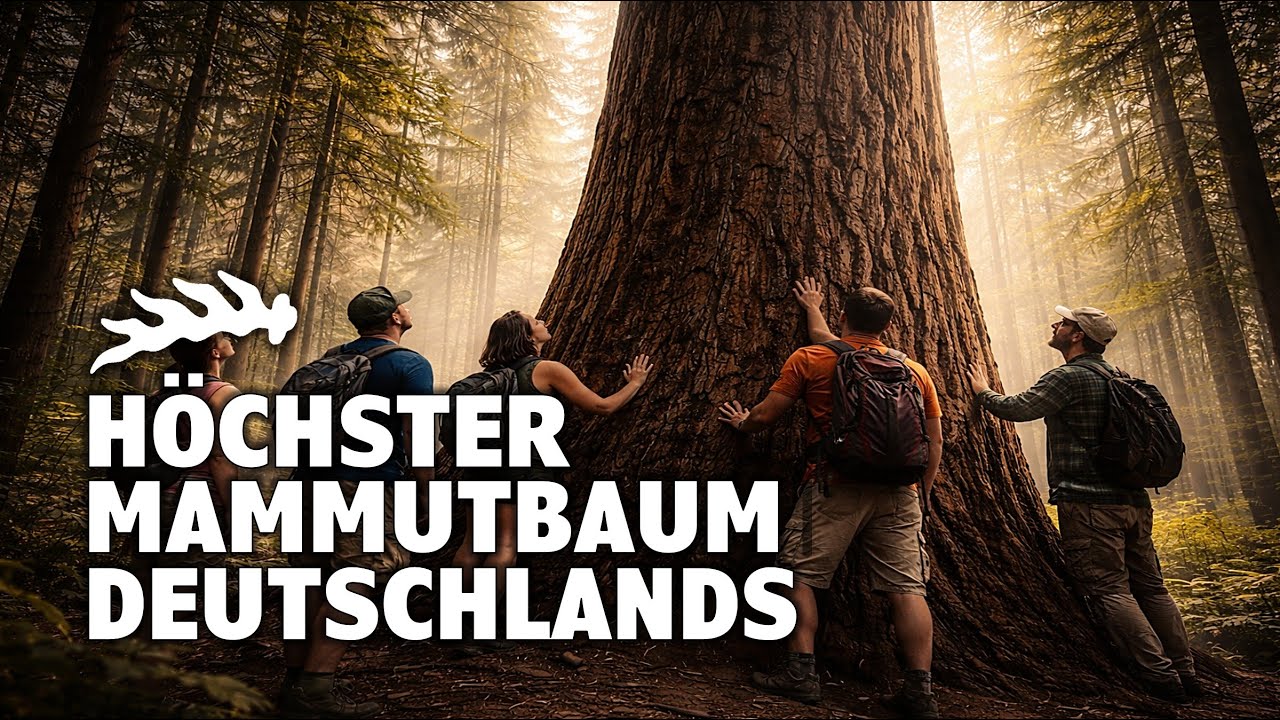 Der höchste Mammutbaum Deutschlands | Auenwald | Baden-Württemberg | Sequoiadendron Giganteum