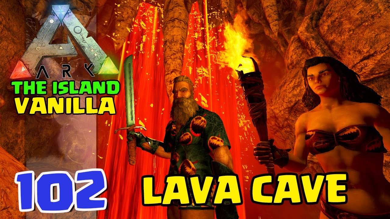 AVENTURA NA CAVERNA DE LAVA E ARTEFATO DO AMORFO - THE ISLAND VANILLA  #102