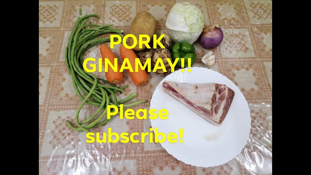 PORK GINAMAY - BISAYA!!