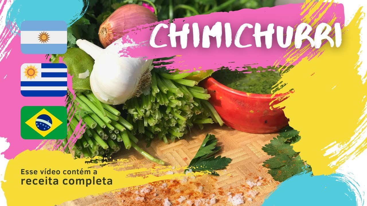 Minha Receita de CHIMICHURRI ~ O Clássico molho para carnes (Argentino e Uruguaio)