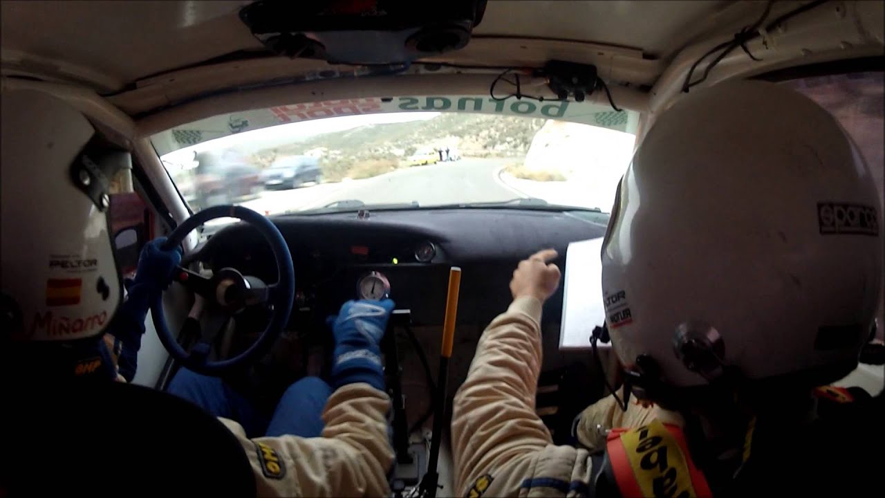 Rally crono Berja 2014 Pititos y Miguel Renault megane F-2000