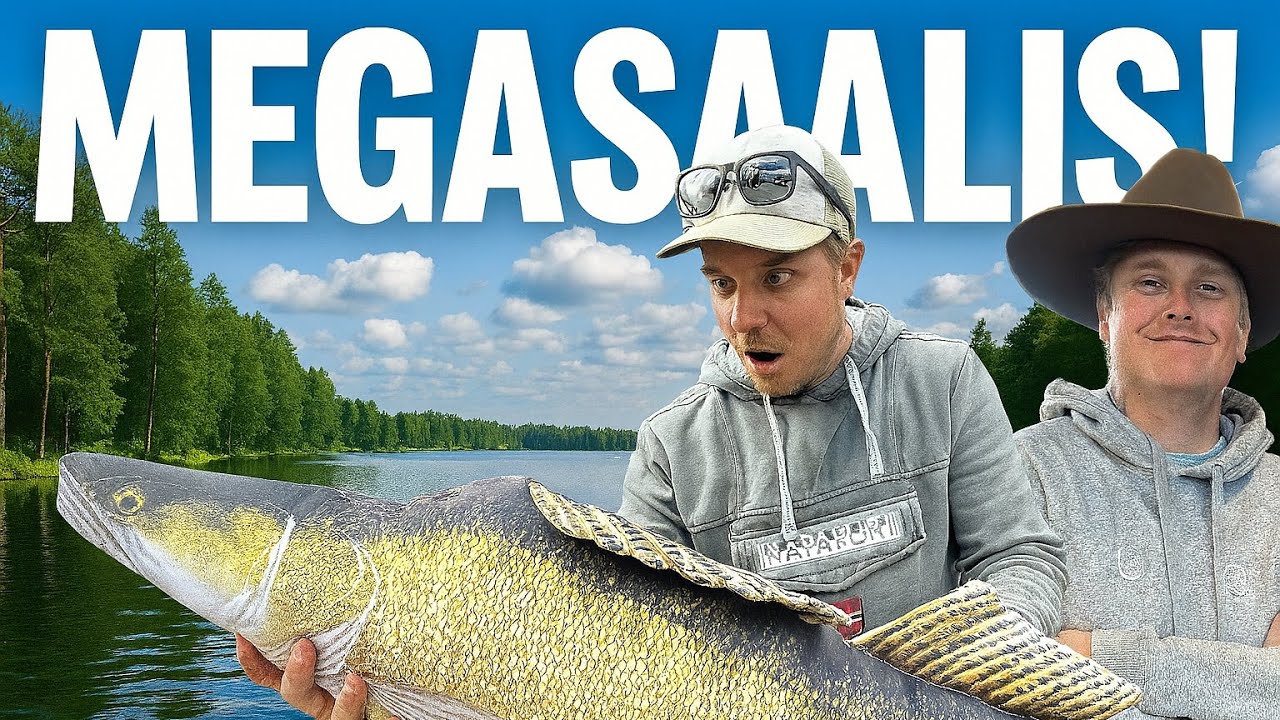 🐟 MEGASAALIS! Tällaista kalareissua ei oo ennen nähty (lapset vs aikuiset kisa)