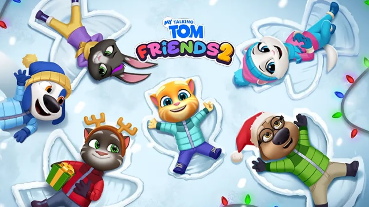 GINGER CHEGOU AO BAIRRO!!! #gameplay #talkingtomfriends2