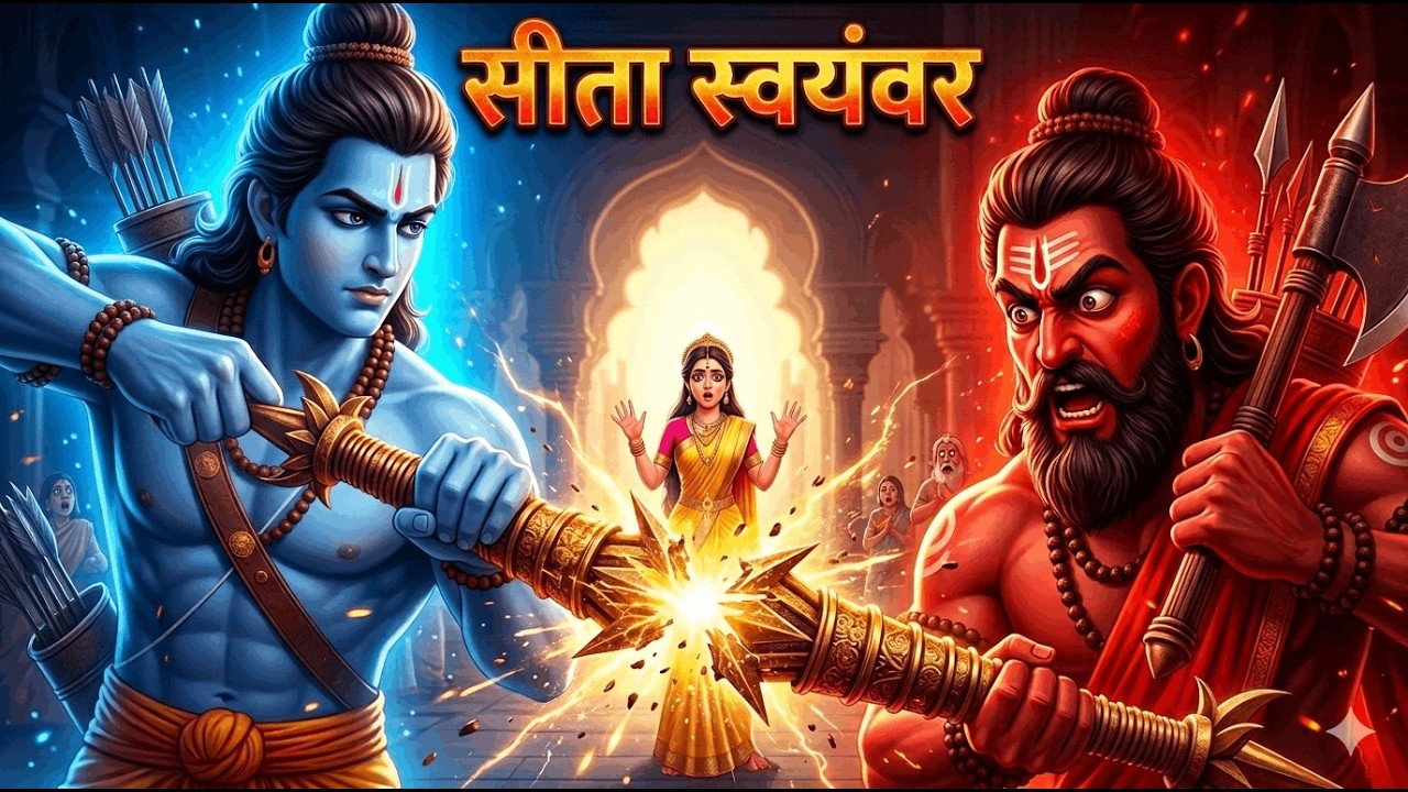 जब राम ने तोड़ा शिव धनुष… और युग बदल गया | सीता स्वयंवर | Sita Swayamvar – Ram vs Parashuram