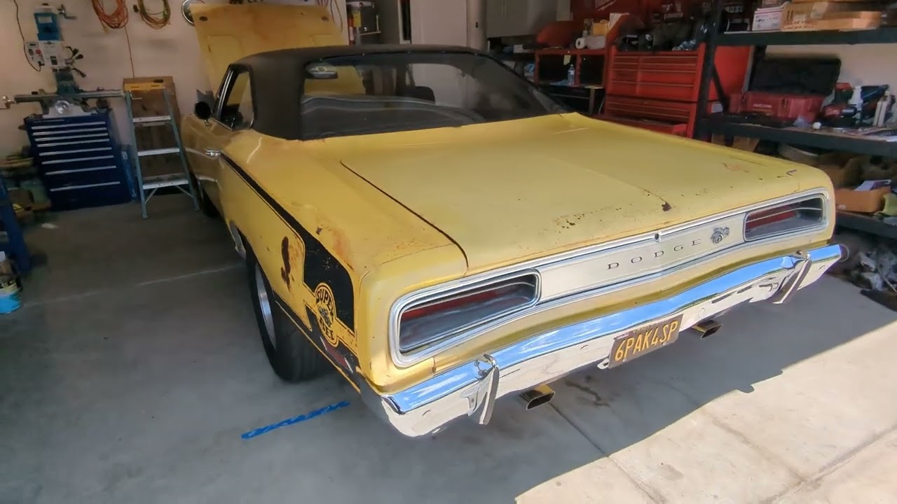 Mopar 440 Big Block .484" Comp Nostalgia Purple Shaft Cam & Flowmaster Exhaust '70 Super Beest