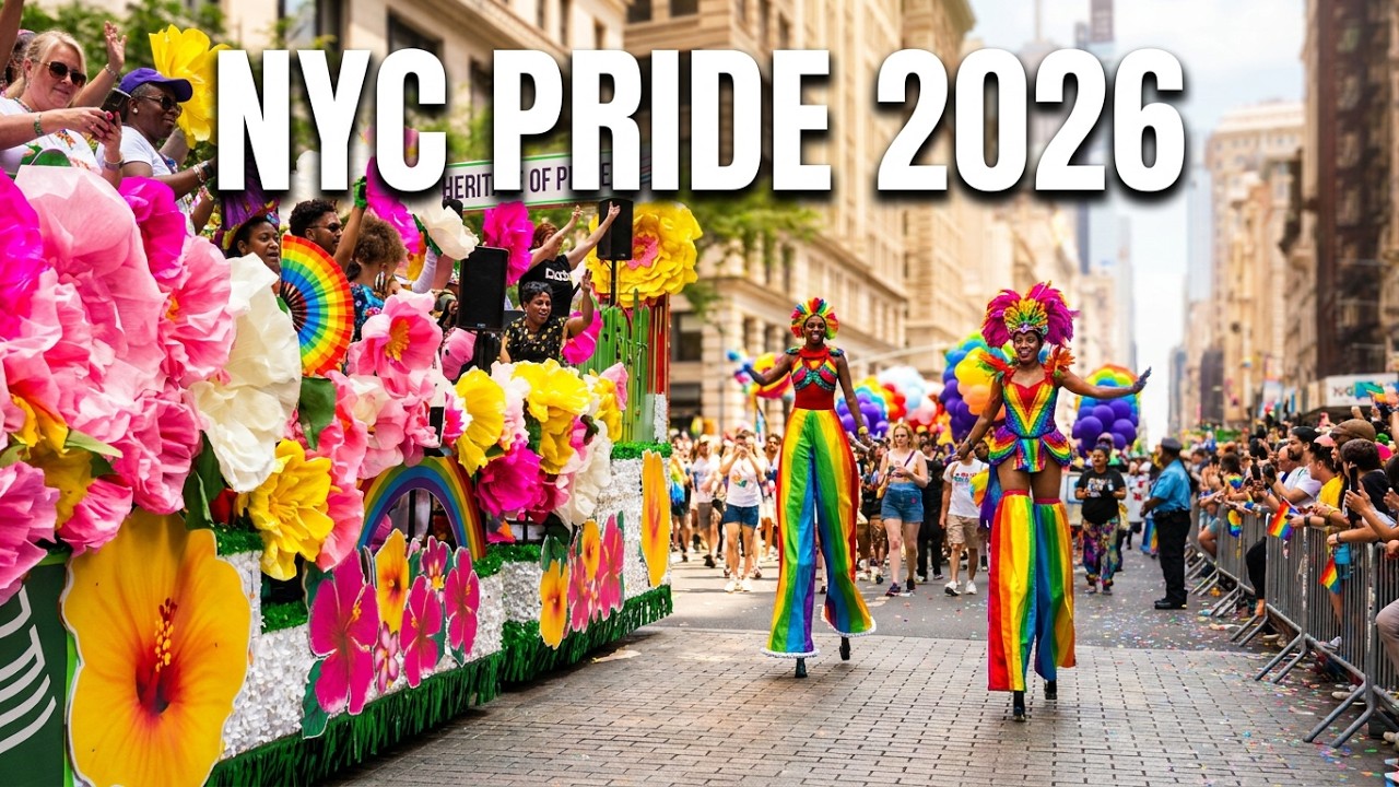 NYC Pride March New York 2026 | New York City Gay Pride Parade