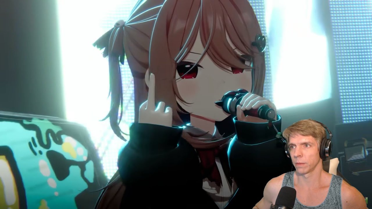 She's So Edgy - BOOM - Evil (Official Video) by Neuro-sama Reaction