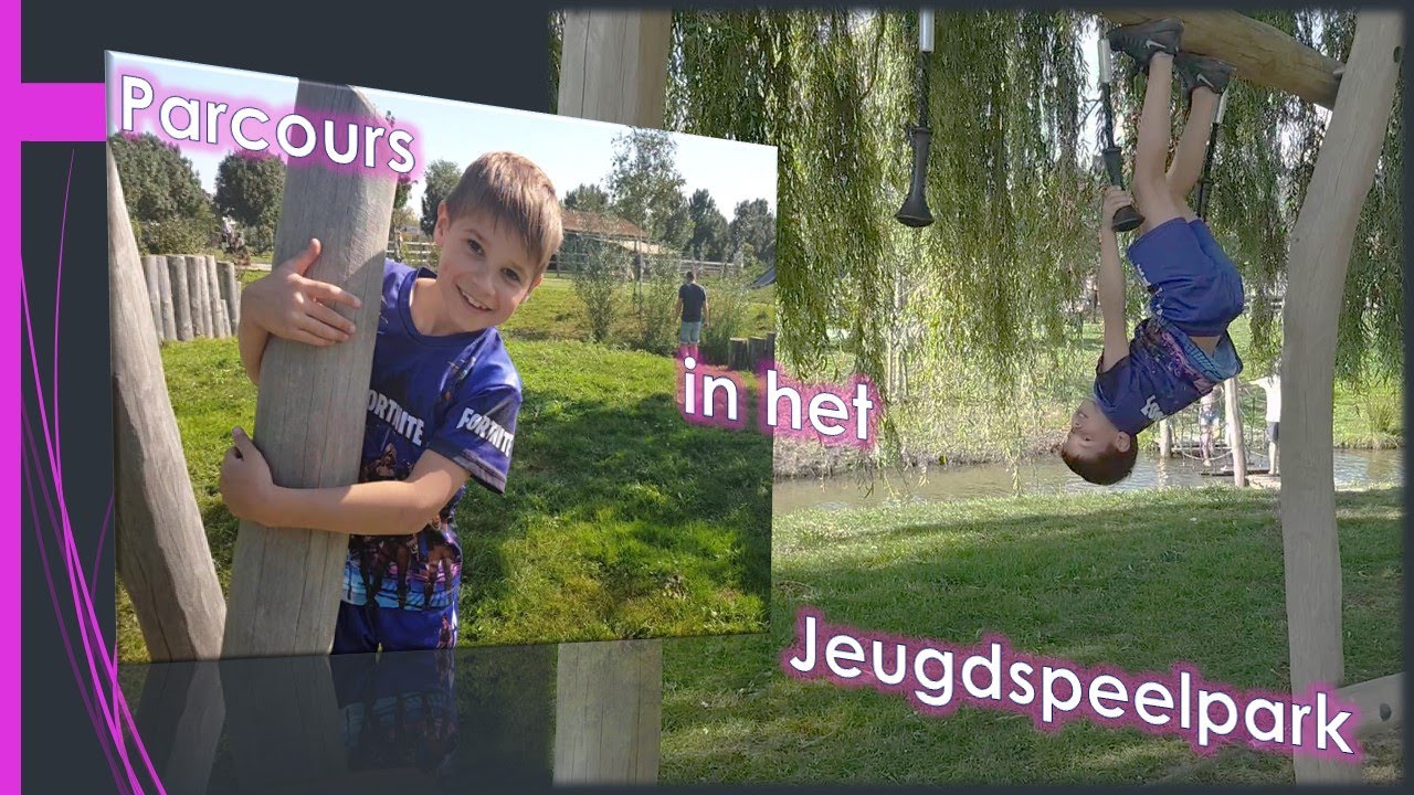 Parcours in het Jeugdspeelpark #6 (dagje weg)