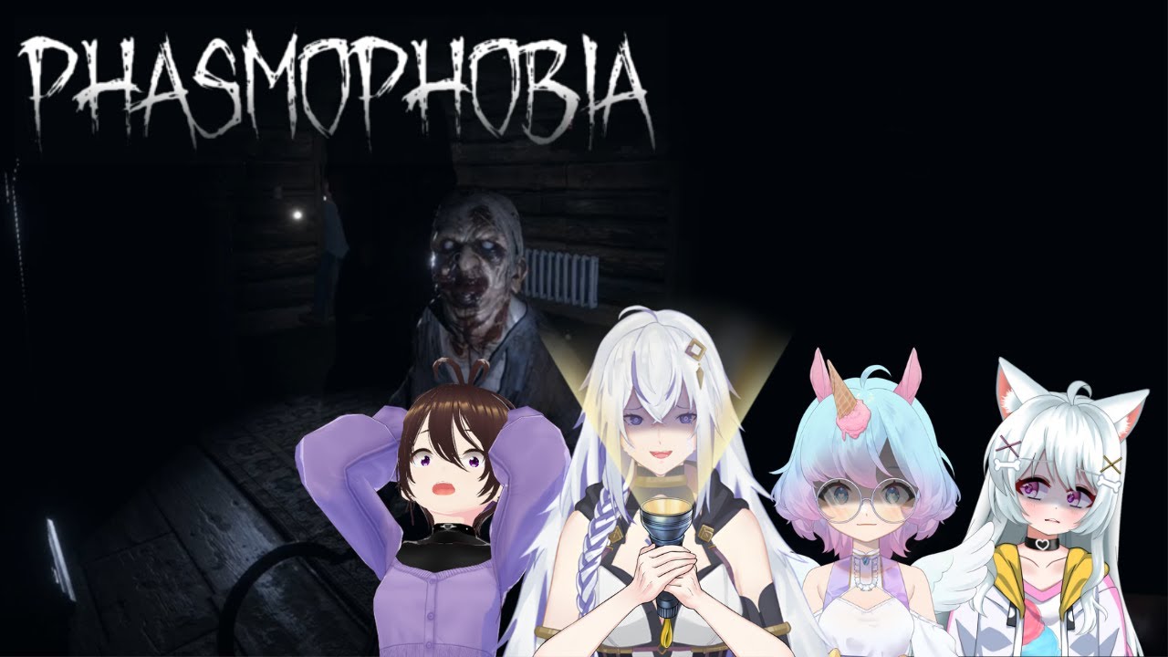 【Phasmophobia Collab】Bringing New Chaos Team To The Ghost【Shirakan Daibu / MoraliveID】