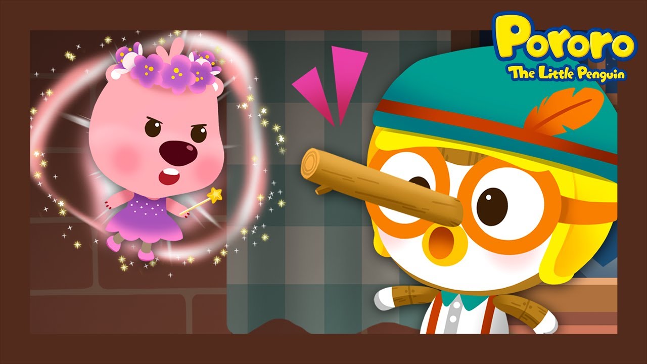 Pinocchio in english | for Children | Fairy Tales | Pororo the Little Penguin