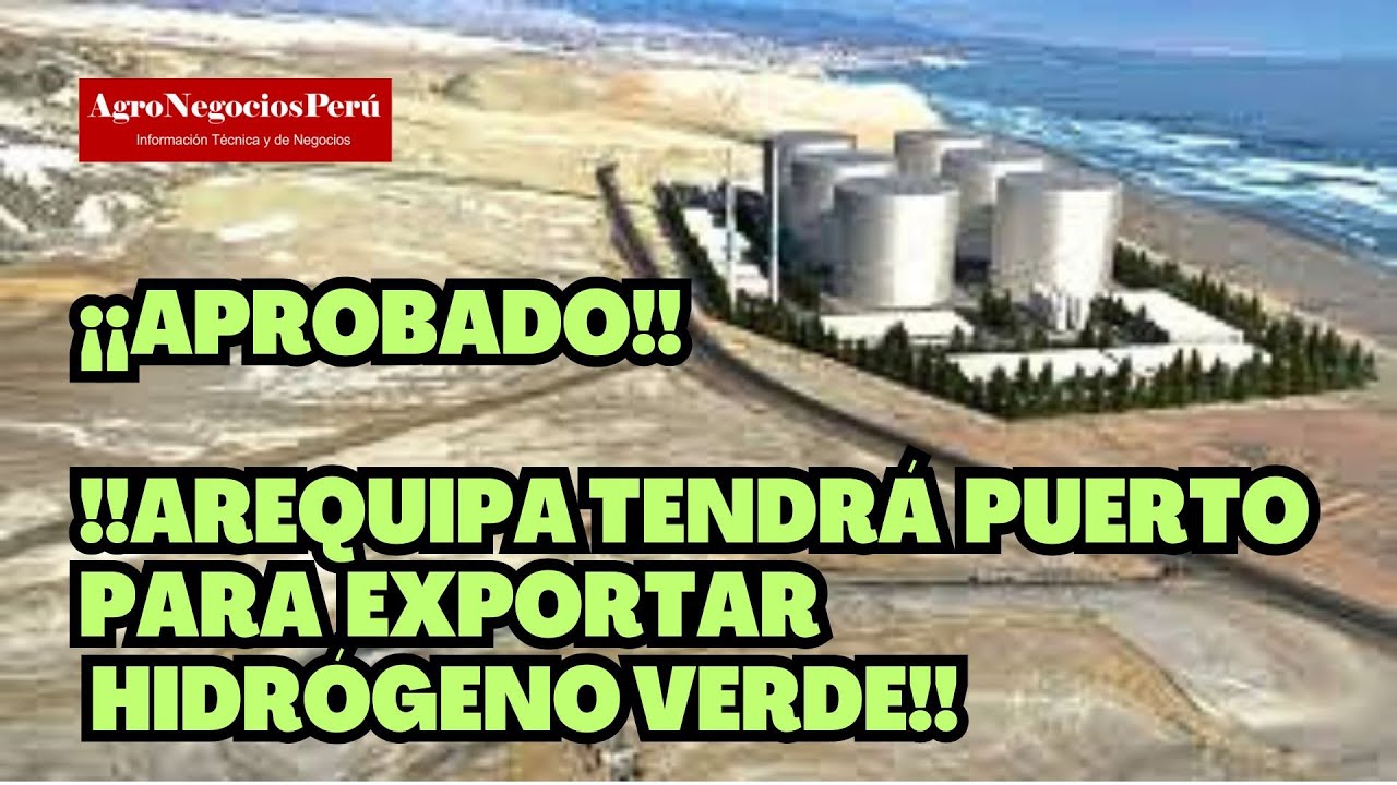 APN autoriza creación de nuevo puerto en Arequipa. Será parte de ambicioso proyecto HIDRÓGENO VERDE