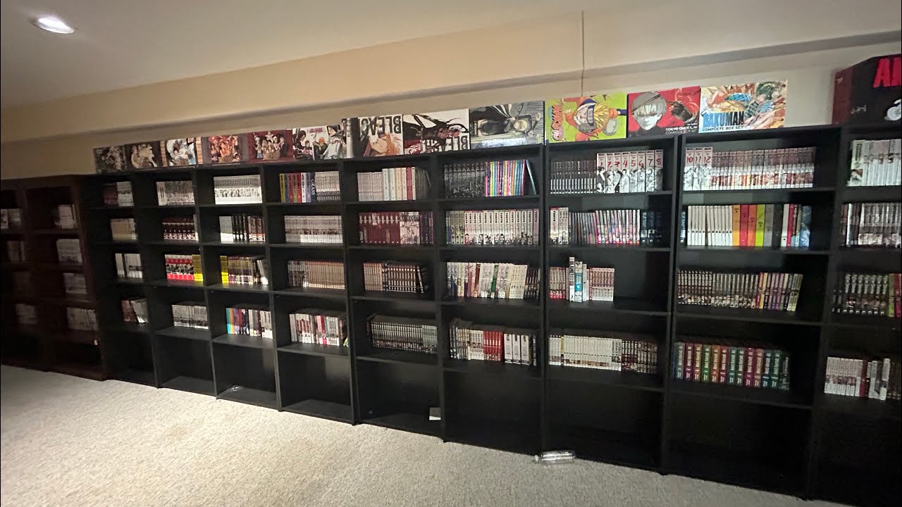 Huge 1700+ Manga Collection Tour