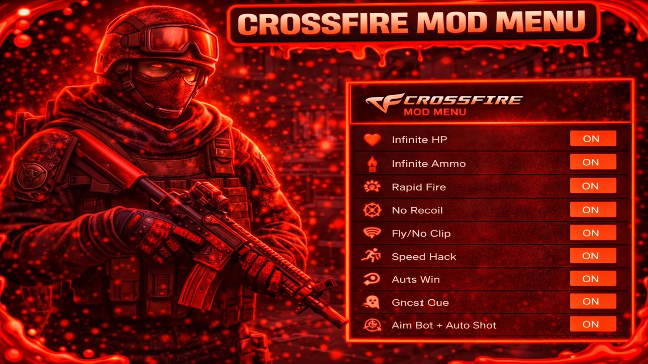 AMAZING... Crossfire Mod Menu | Best CF Cheat | ESP, Wallhack, Radar Hack & More | Free & Undetected