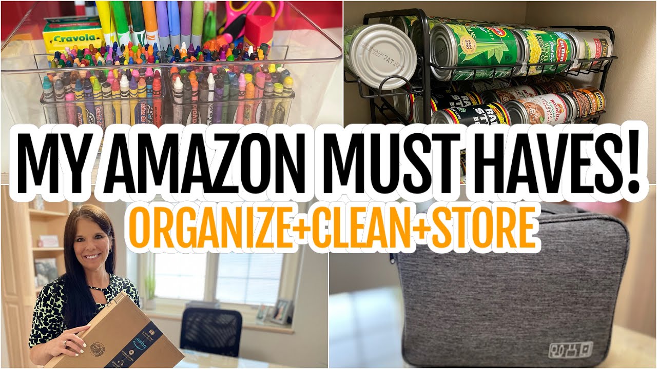 AMAZON MUST HAVES 2022! | MY FAVORITE AMAZON PRODUCTS #organizewithme #organizing  #cleanandorganize