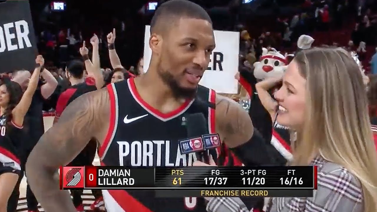 When Damian Lillard Dropped 61 PTS On MLK Day | On This Date In History