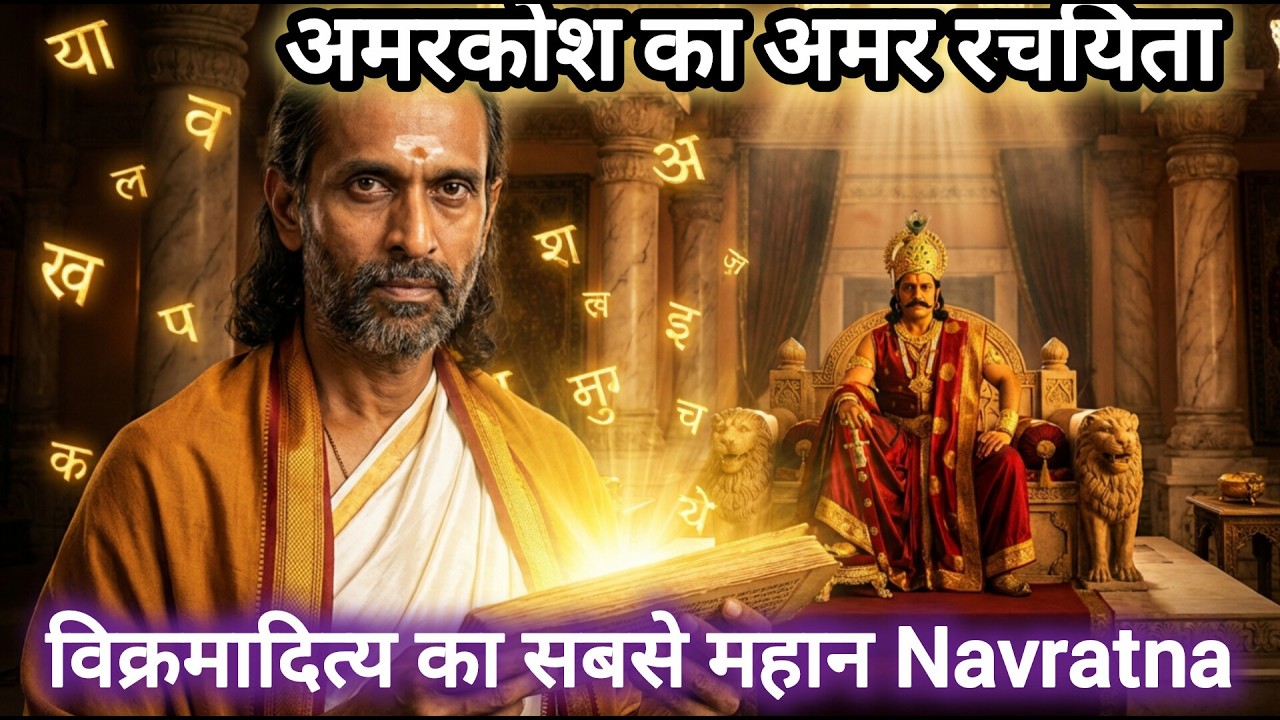 भारतीय इतिहास भाग 24 ( अमरकोश के रचयिता अमरसिंह &ndash; विक्रमादित्य के महान Navratna की कहानी)