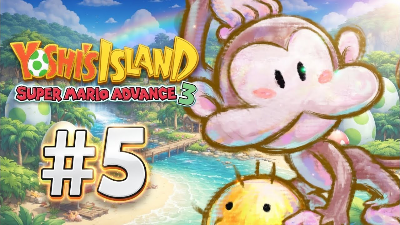 MACACO FUJÃO - YOSHI'S ISLAND ADVANCE #5 
