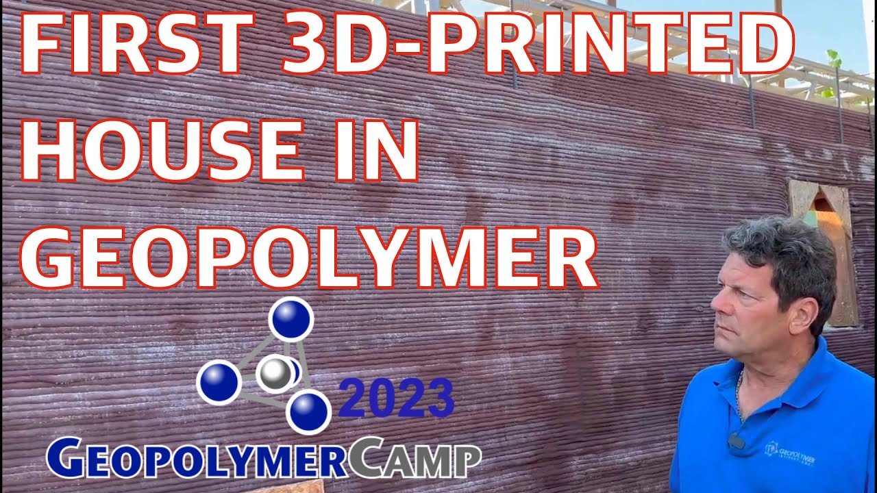 First house printed in Geopolymer Cement (GP Intl & RENCA)