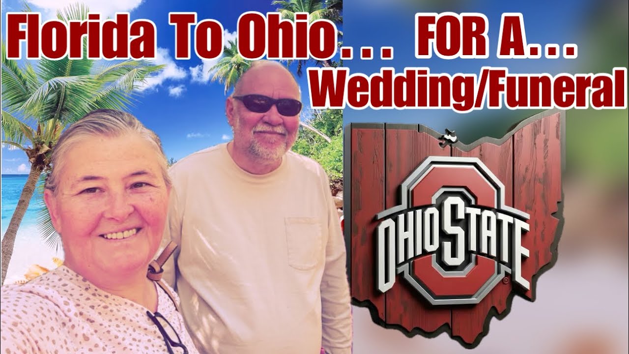 Travel from Florida 🌴🌴to Virginia ❤️and Northern OHIO for a Wedding 💕and Unfortunately A Funeral,😭