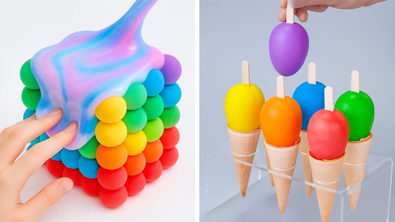 Top 20+ Satisfying | Color Splash Moments Watch the Rainbow Magic Flow in Every Scene 🌈🎨✨