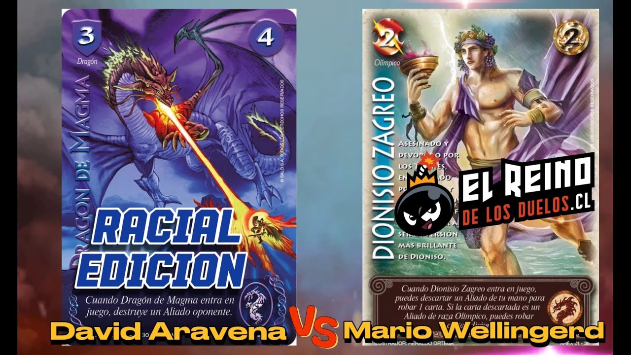 Mitos y Leyendas - Mazo Dragón Vs Olímpico - Racial Edición - Septiembre-Liga el reino de los duelos