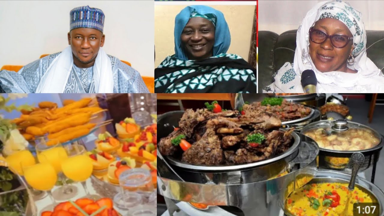 Petit Déjeuner de Hadia Penda DIALLO pour son Guide Religieux Thierno DIALLO. 