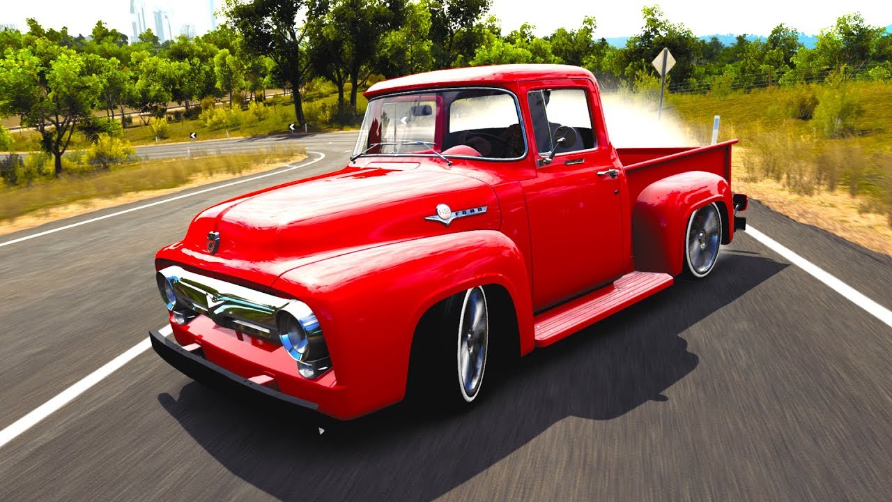 Forza Horizon 3 - Ford F-100 preparada pra drift! (G27 mod)