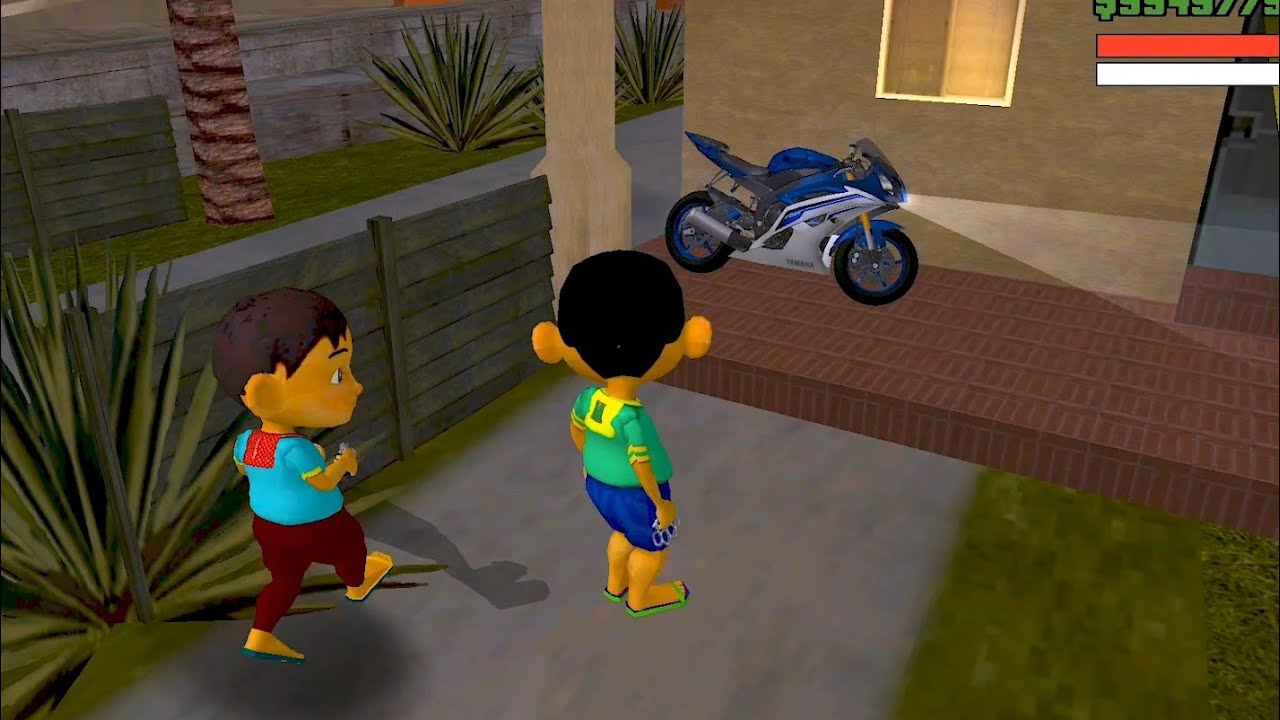Mail Fizi Berulah Lagi, kali ini Bawa Lari Motor Sport Ipin 🤣 Yuguin Game