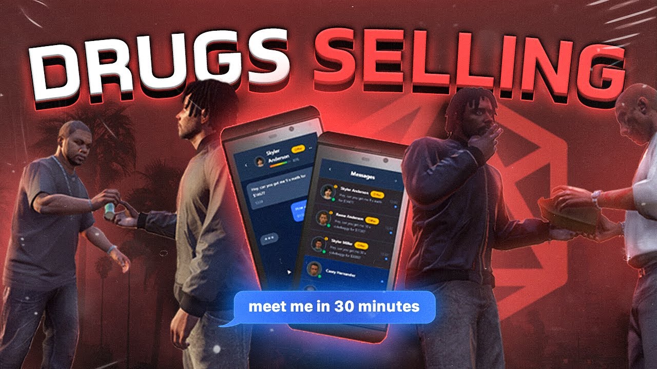 REALISTIC Drug Selling System (Schedule 1 Inspired) - NANO Scripts FiveM