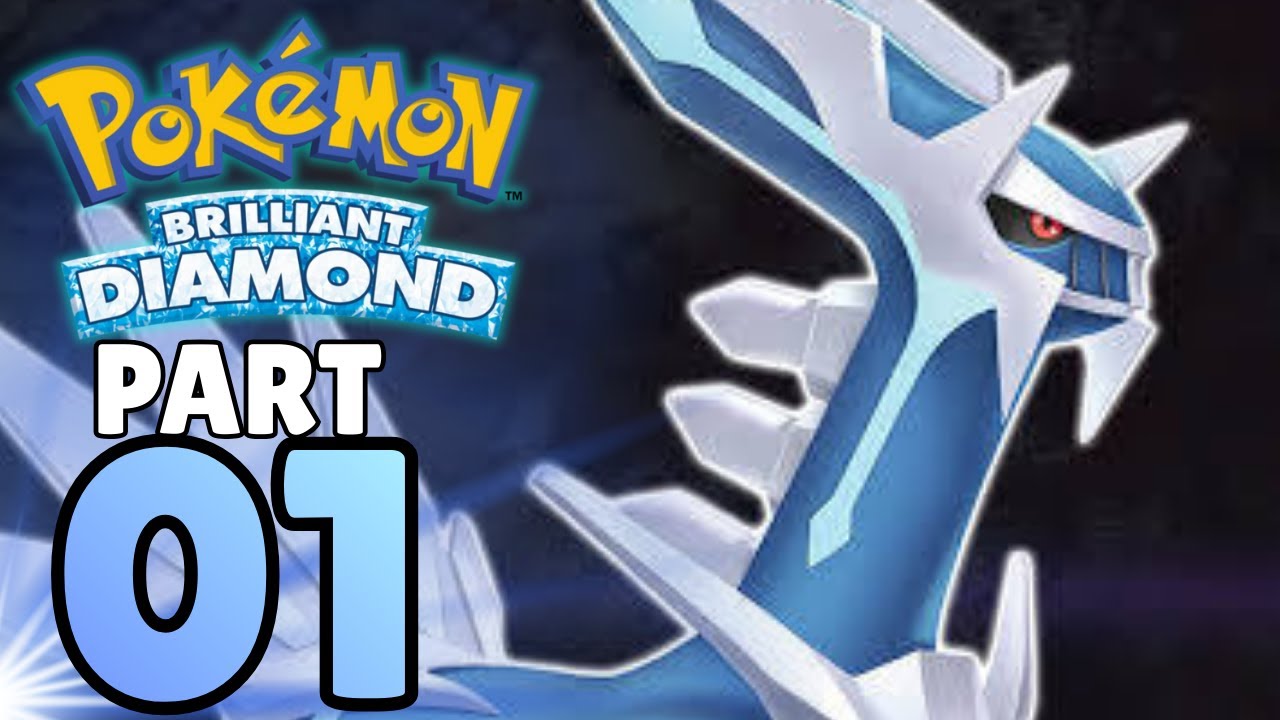 Pokemon Brilliant Diamond - Part 1 - Twinleaf Town! A Journey In The Sinnoh Region!