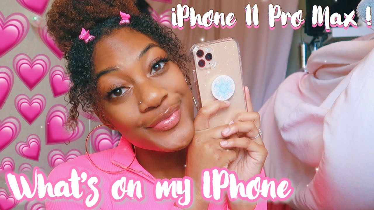 WHAT'S ON MY IPHONE 11 PRO MAX (gold)