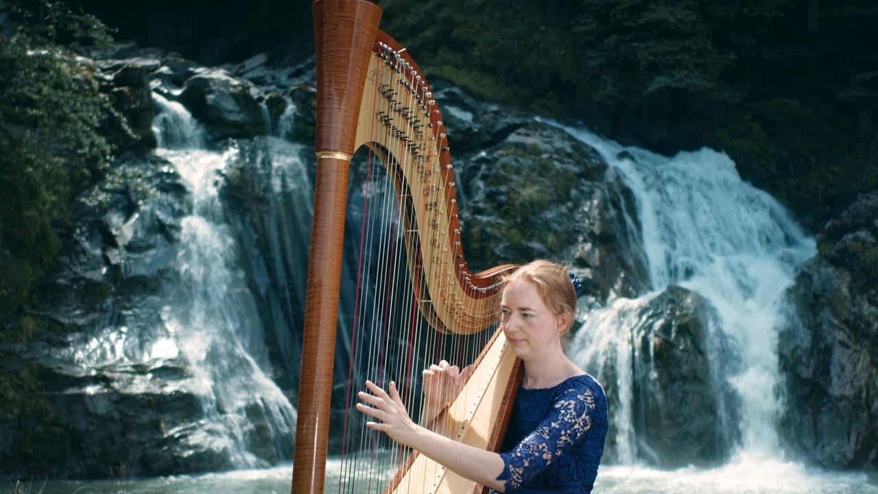 La Source, A. Hasselmans - Clara Sophie Kruger, Harp - Carl-Victor Kruger, Video @carlvictorkruger