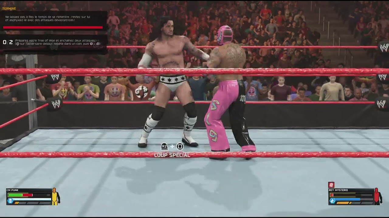 showcase: CM PUNK VS REY MYSTERIO