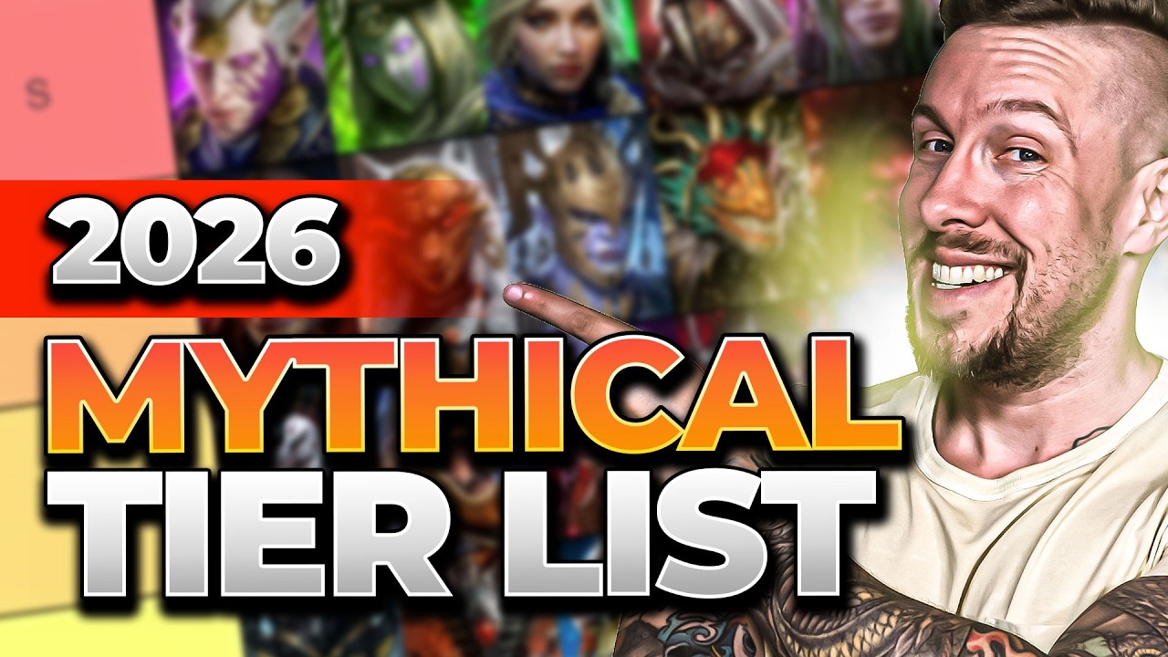 ALL MYTHICALS RANKED | 2026 UPDATED TIER LIST