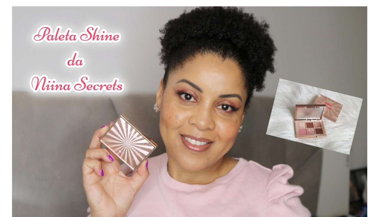 Tutorial com a paleta Shine | Niina Secrets
