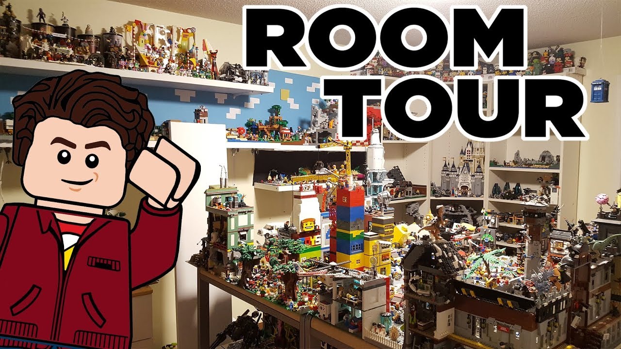 My LEGO Room & Office Tour!