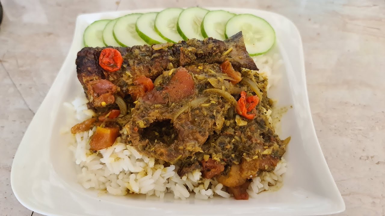 Satisfying Curry Fish & Rice👌😘