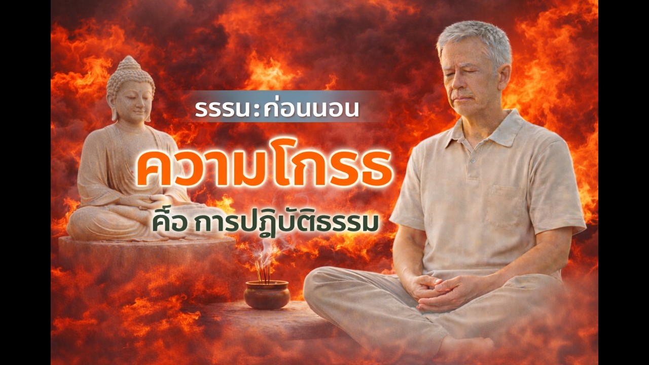 ธรรมะก่อนนอน ความโกรธ คือ การปฏิบัติธรรม